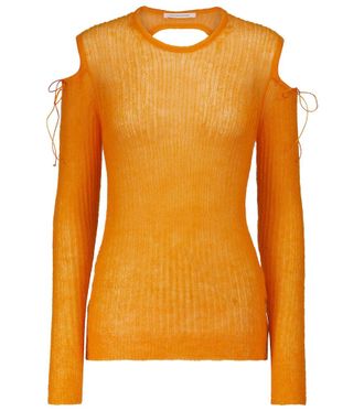 Cecilie Bahnsen Greta mohair-blend top