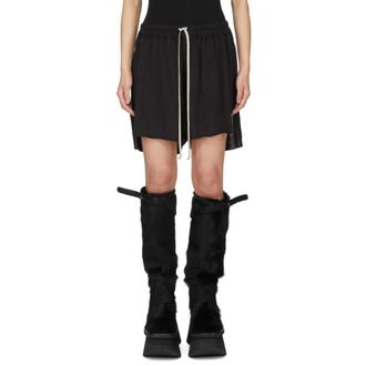 Rick Owens Boxers - Dames - Korte broeken - Zwart - Maat: XS Viscose