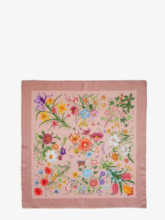 Gucci Foulard Gucci Flora in seta - GUCCI - gender_Woman