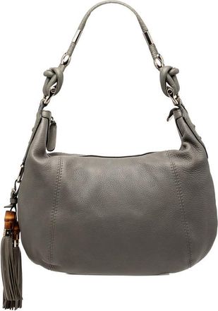 Gucci Pre-owned Gucci Pebbled Leather Techno Horsebit Hobo NA79BNSXSEFZH4X3