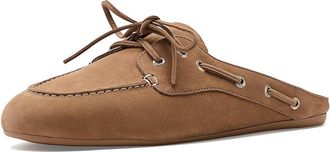 Sperry Top-Sider Slim Boat Mule Womens Shoes Tan : 6.5 M (B), Leather