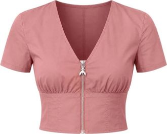 Patrizia Pepe Overhemden, Dames, Roze, M, Blouses