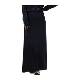 Modstr&ouml;m Kindlemd Rok - Dames - Maxi Rokken - Blauw - S - Polyester - Rokken