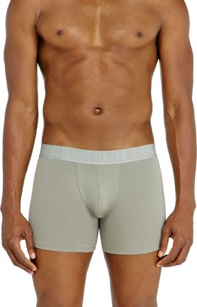 Diesel Three-pack boxer briefs in stretch cotton - Boxer briefs - Man - Multicolor