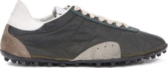 Maison Margiela Sprinters Sneakers - Dames - Sneakers - Groen - 36 EU - Katoen - Schoenen