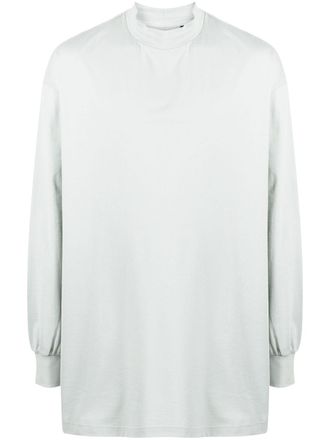 Yohji Yamamoto T-shirt con applicazione - Verde