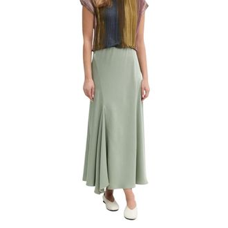 Sandro Ferrone Manolo Maxi Skirt - Skirts - Mujer - Verde - L