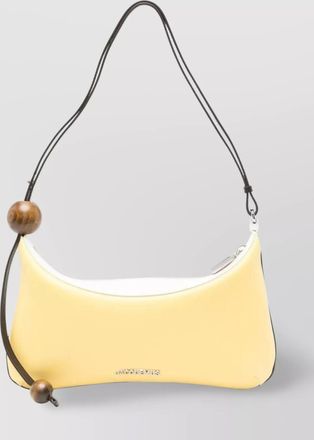 Jacquemus le grand bisou perle leather shoulder bag