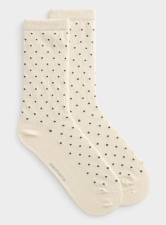 Simons Womens Pin dot socks