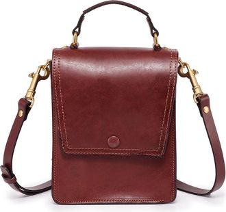 OLD TREND Basswood Leather Crossbody Bag in Brown at Nordstrom Rack