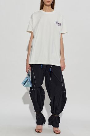 The Attico T-shirt From The Il Primo Bagno Collection, Womens, White