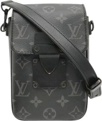 Louis Vuitton Pre-owned Mini Shoulder Bag - Heren - Vintage Mini Tas - Zwart - ONE Size - Vintage
