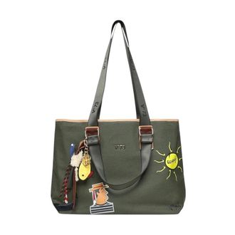 V&deg; 73 Tote Bags, female, Green, Size: ONE SIZE Tita Tote Bag