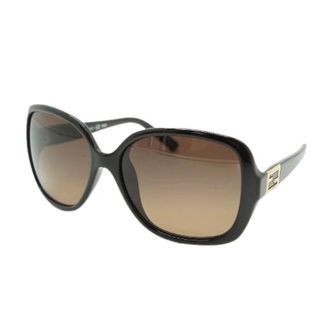 Fendi Pre-owned Accessories, female, Black, Size: ONE SIZE Pre-owned Vintage FF Sunglasses