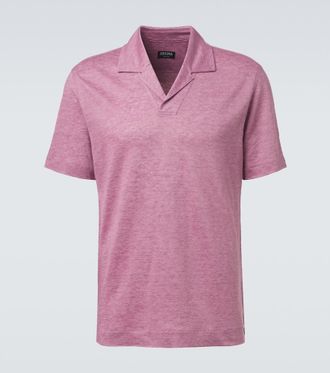 Ermenegildo Zegna Linen polo shirt