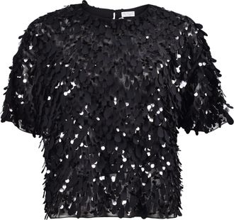 Brunello Cucinelli Black Wool Womens T-Shirt