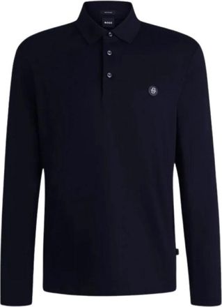HUGO BOSS Tops > Polo Shirts - Heren - Polos - Blauw - L - Tops