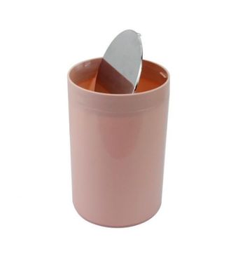 Trade Shop Trade Shop - Cubo De Basura Cubo De Basura Rosa Accesorio De Ba&ntilde;o Tapa Basculante 79873