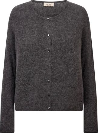 Mos Mosh MMThora Cardigan - Knitwear - Mujer - Gris - XL