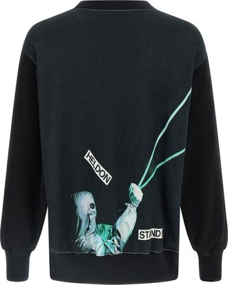 Undercover Mens Black Cotton Sweatshirt Clothing