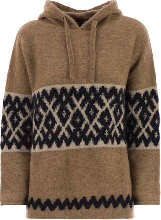 Max Mara Ivan Jacquard Mohair Blend Sweatshirt