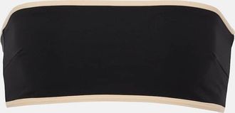 Toteme Bandeau jersey bikini top