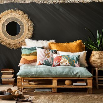 La Redoute Interieurs Grondmatras 120 cm, Terra