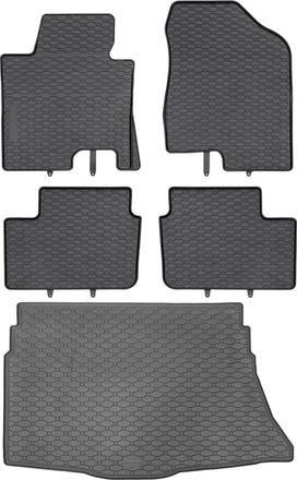OEM Juego De Alfombrillas De Goma Para Coche Y Maletero Para Kia Ceed Ii Hatchback (09.2012-08.2018)