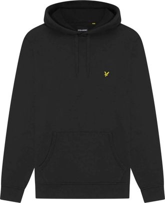 Lyle & Scott Pullover Hoodie - Heren - Hoodies - Zwart - S - Katoen - Hoodies & sweatvesten