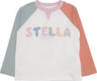 Stella McCartney Stella McCartney T-Shirts und Polos f&uuml;r Kinder Wei&szlig;+Rosa+Orange