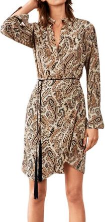 Nili Lotan Leora silk crepe de chine dress Size S