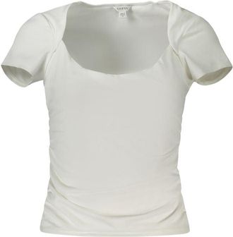 Guess Bianco Poliamide Dames T-shirt