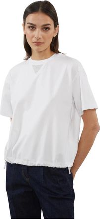 PESERICO Top - Dames - T-shirts - Wit - XL - Tops