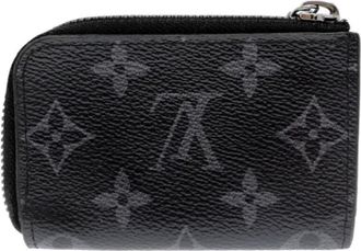 Louis Vuitton Pre-owned Wallets, male, Black, Size: ONE SIZE Pre-owned Coin Case