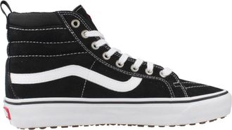 Vans Ge&iuml;soleerde hoge sneakers - Heren - Sneakers - Zwart - 40 1/2 EU - Leer - Schoenen