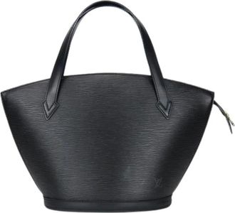 Louis Vuitton Pre-owned Handbags, female, Black, Size: ONE SIZE Pre-owned Vintage Leather Handbag