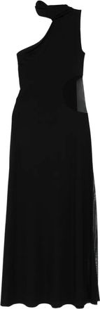 Imperial Abito monospalla - Nero