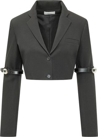 Coperni Hybrid Jacket - Dames - Blazers - Zwart - XS - Jassen