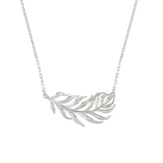 Dower & Hall Angel Feather Necklace