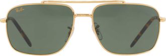 Ray-Ban Green Square Sunglasses RB3796 919631 59