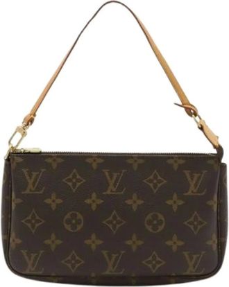 Louis Vuitton Pre-owned Mini Bags, female, Brown, Size: ONE SIZE Pre-owned Pochette Accessoires