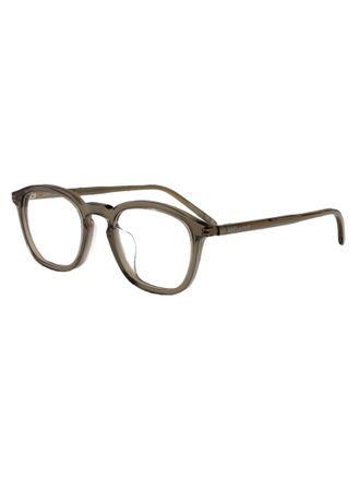 Saint Laurent Layered Acetate Eyeglasses - Brown