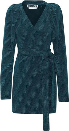 Rotate Bridget Jurk Rt 795 - Dames - Kleedjes - Groen - 2XS - Kleedjes
