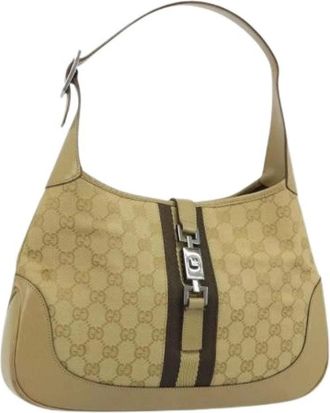 Gucci Pre-owned Borsa a Spalla GG Canvas - - Pre-owned - Donna - Beige - ONE SIZE