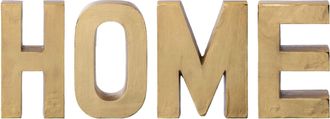 Schubiger M&ouml;bel Schriftzug Home, Gold H: 30 cm