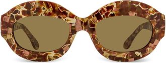 Marni Eyewear Occhiali da sole Ik Kil Cenote - Marrone