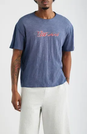 Elwood Cotton Graphic T-Shirt in Blue at Nordstrom, Size Xx-Large