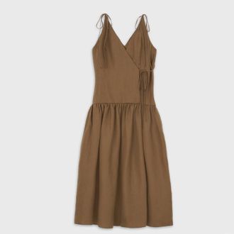 The Loom Womens Contour Dress In Brown
