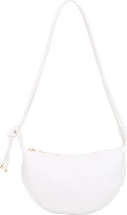 Mali + Lili Aria Recycled Vegan Leather Shoulder Bag in White at Nordstrom