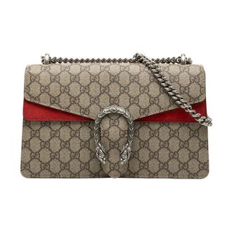 Gucci Pre-owned Cross Body Bags, female, Multicolor, Size: ONE SIZE Pre-owned Shoulder Bag with Chain Strap